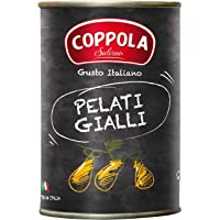Coppola Pelati Gialli- Tomates Pelados Amarelos - Sin sal añadida 400g (Caja de 12)